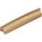 Jeffrey Alexander 160 mm Center Satin Bronze Square-to-Center Square Renzo Cabinet Cup Pull 141-160SBZ - alternate 6